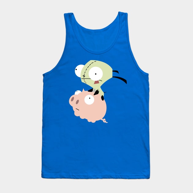 Invader Gir? Tank Top by BlazedAustralia